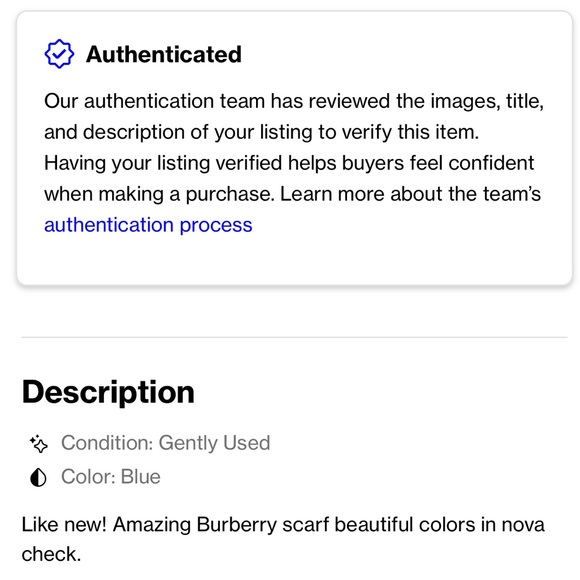 Burberry scarf blue nova check print cream beige pink blue soft 100% cashmere - Picture 13 of 13